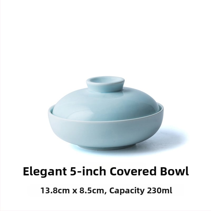 Japán stílusú porcelán levesestál, kör alakú, mikrohullámú sütőben használható, logónyomtatás és testreszabás