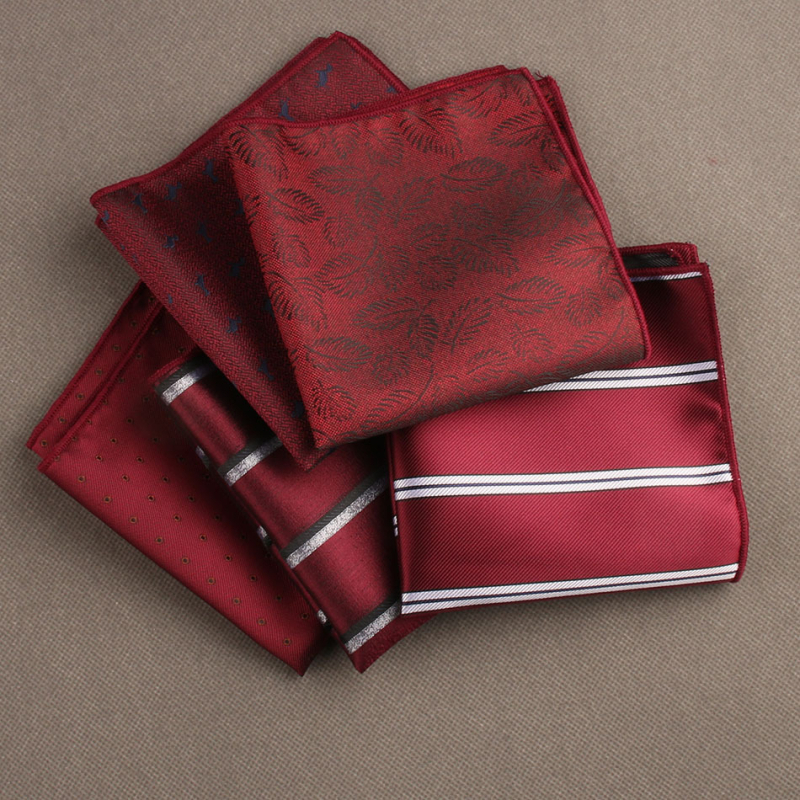 Batistă de buzunar Jacquard cu dungi, poliester, stil relaxat — Skyejoan/Skeletron