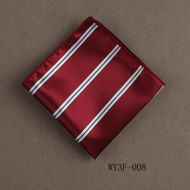 Batistă de buzunar Jacquard cu dungi, poliester, stil relaxat — Skyejoan/Skeletron