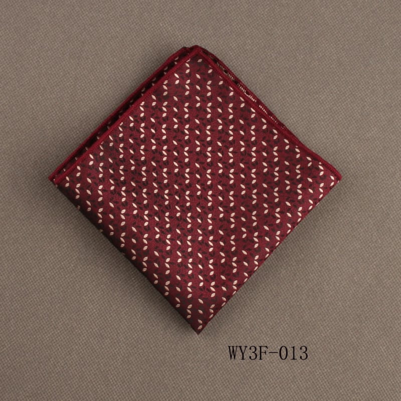 Batistă de buzunar Jacquard cu dungi, poliester, stil relaxat — Skyejoan/Skeletron