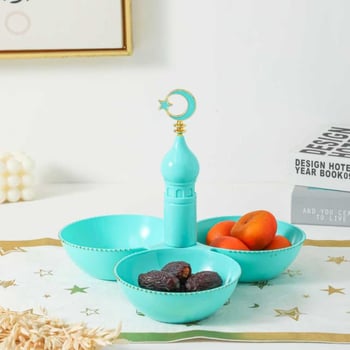 Trojodjelna posuda za voće za slatkiše i suho voće, pladanj za dnevnu sobu, moderan minimalistički dizajn, novi model