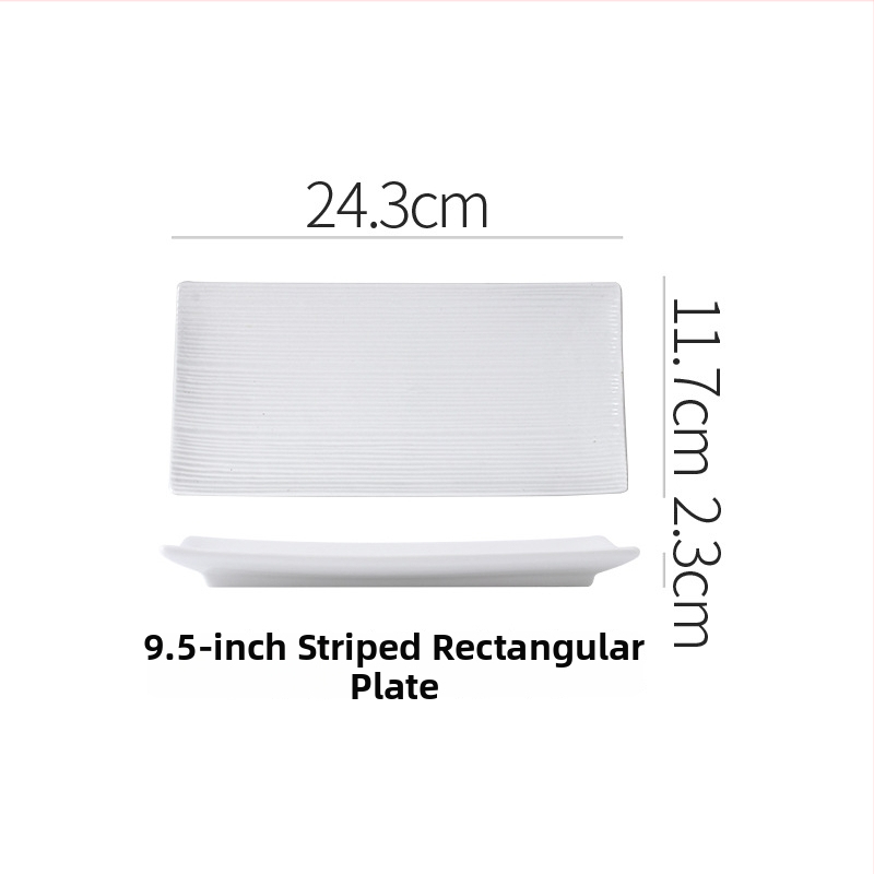 Porcelánový plochý tanier, nepravidelný tvar, moderný minimalistický štýl, vhodný do mikrovlnky