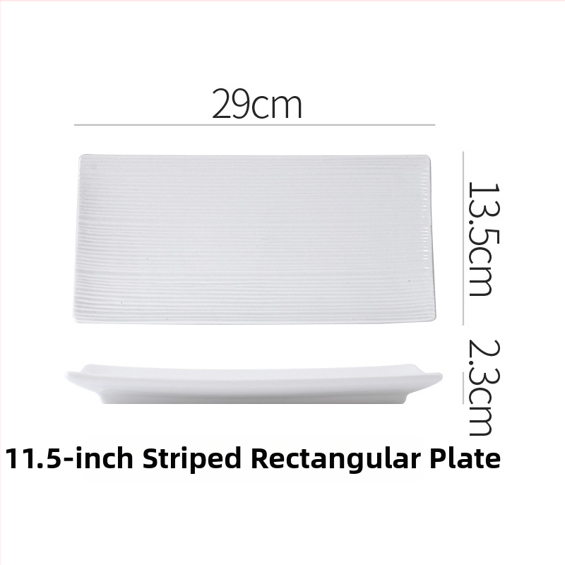 Porcelánový plochý tanier, nepravidelný tvar, moderný minimalistický štýl, vhodný do mikrovlnky