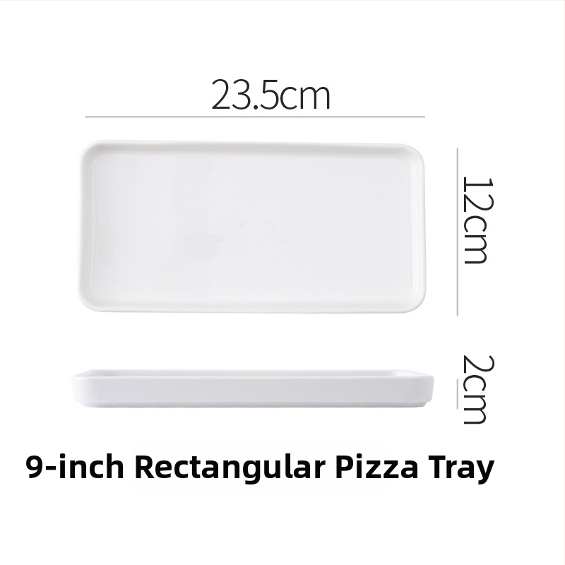 Porcelánový plochý tanier, nepravidelný tvar, moderný minimalistický štýl, vhodný do mikrovlnky