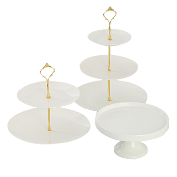 Porcelanski stalak za desertni stol, Yajad, Nordic Wind stil, jednostavan stil