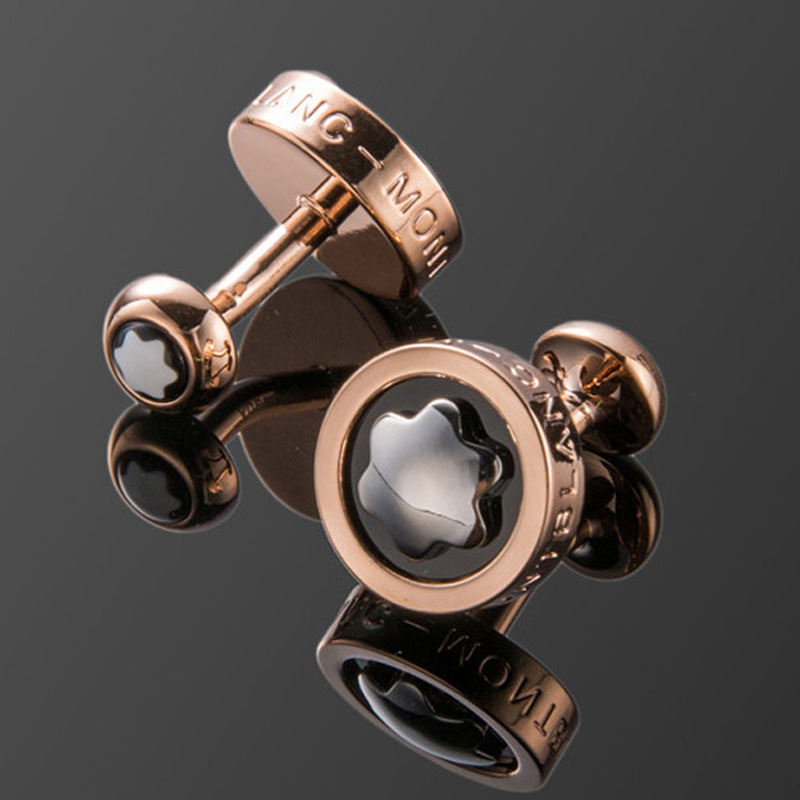 Rankogalių segtukai – varis, prabangus, unisex stilius, krištolo kristalas, elektroplakavimas, ženklas Enchanting