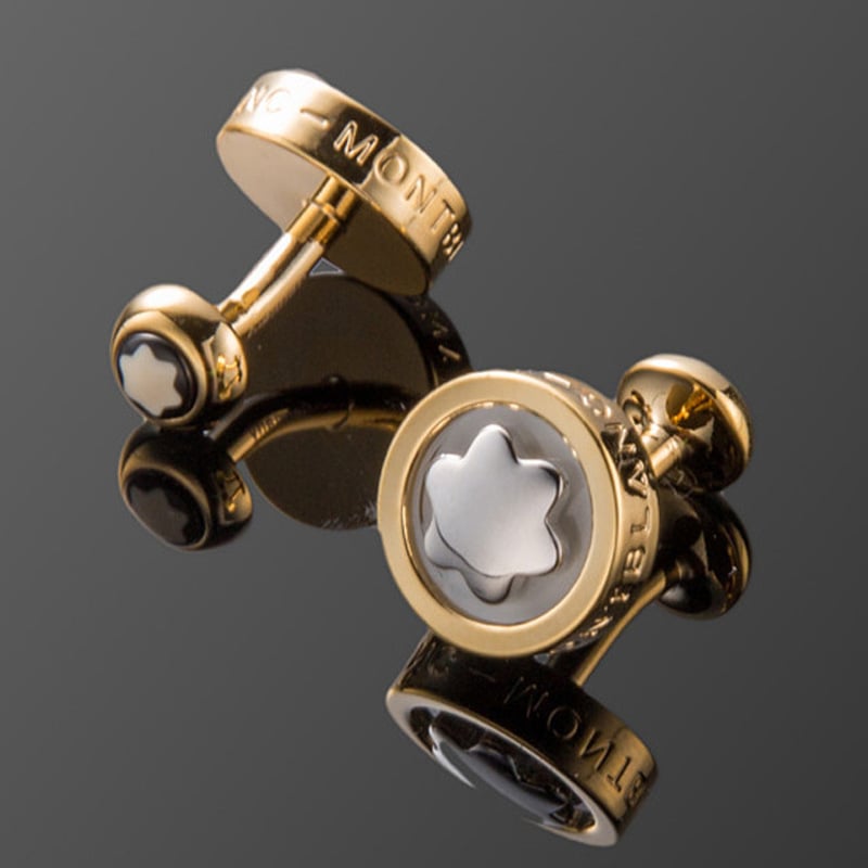 Rankogalių segtukai – varis, prabangus, unisex stilius, krištolo kristalas, elektroplakavimas, ženklas Enchanting