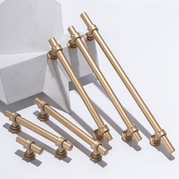 Drška za vrata ormarića – aluminijski legura, elektroplating, moderni minimalistički stil, model 3762, pogodno za ormarić, garderobu i ladicu