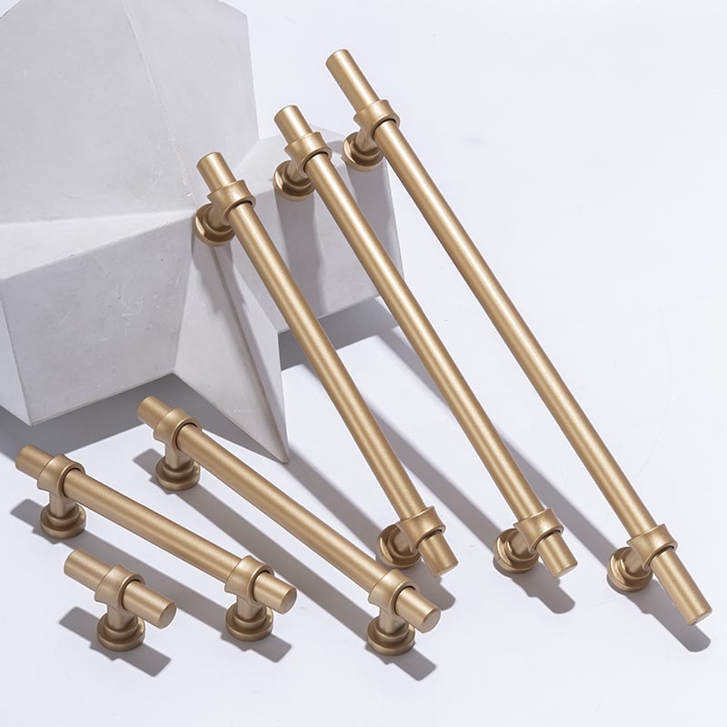 Drška za vrata ormarića – aluminijski legura, elektroplating, moderni minimalistički stil, model 3762, pogodno za ormarić, garderobu i ladicu