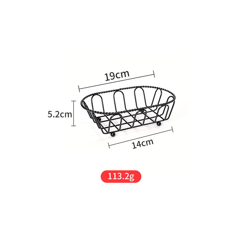 Košara za prženu hranu, konstrukcija od karbonskog čelika, moderni minimalistički stil, kategorija proizvoda: košara za voće, proljetno lansiranje 2020