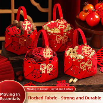 Декоративни елементи за нов дом — комплект за домакинство, изработени от плат, опаковани в PP торби, марка Rabbit Walker, готов за подарък