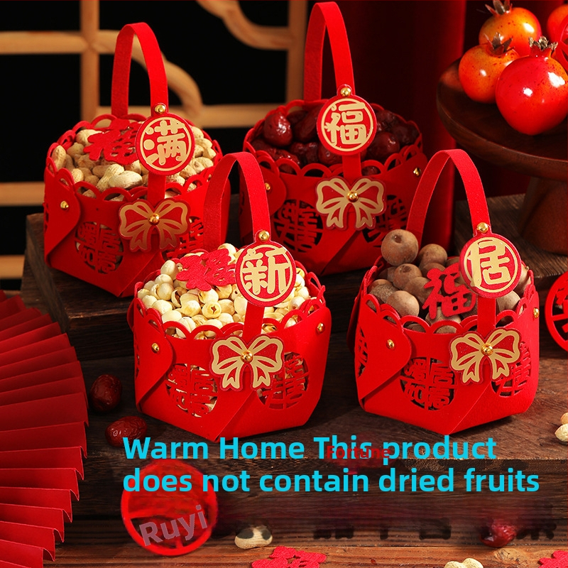 Декоративни елементи за нов дом — комплект за домакинство, изработени от плат, опаковани в PP торби, марка Rabbit Walker, готов за подарък