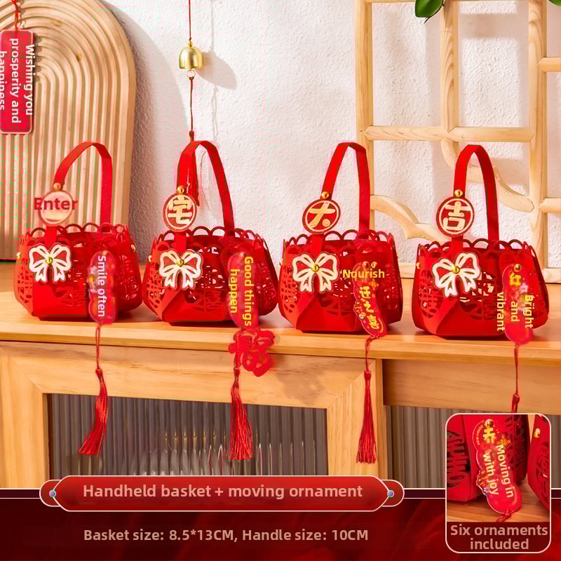 Декоративни елементи за нов дом — комплект за домакинство, изработени от плат, опаковани в PP торби, марка Rabbit Walker, готов за подарък