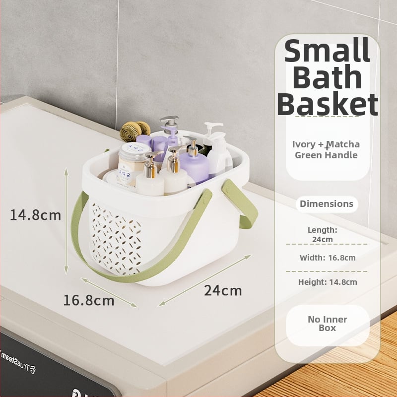 Nešiojamas vonios krepšys su sausai–drėgnai atskyrimui, plastikinis drenažo krepšys bendrabutyje