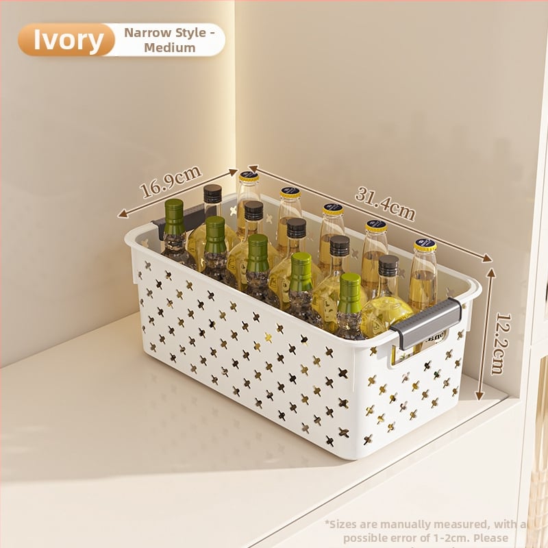 MM-601 Stalo laikymo krepšelis, PP plastikas, modernus minimalistinis dizainas, tinka kosmetikai, juvelyrikai ir kanceliarinėms prekėms