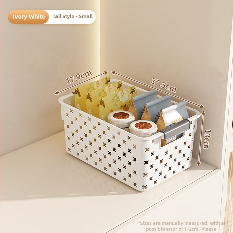 MM-601 Stalo laikymo krepšelis, PP plastikas, modernus minimalistinis dizainas, tinka kosmetikai, juvelyrikai ir kanceliarinėms prekėms