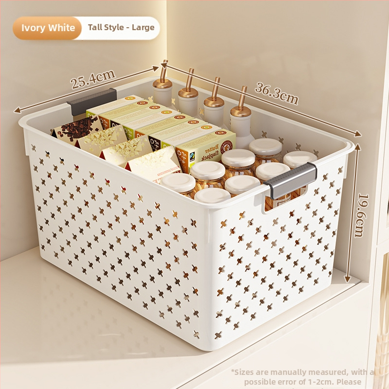 MM-601 Stalo laikymo krepšelis, PP plastikas, modernus minimalistinis dizainas, tinka kosmetikai, juvelyrikai ir kanceliarinėms prekėms