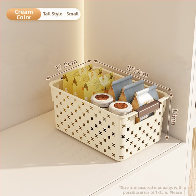 MM-601 Stalo laikymo krepšelis, PP plastikas, modernus minimalistinis dizainas, tinka kosmetikai, juvelyrikai ir kanceliarinėms prekėms