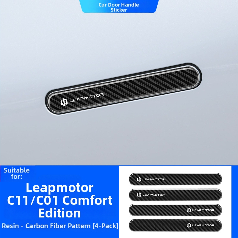Svietiaca ochranná nálepka na kľučku dverí Leapmotor C11/C01 – epoxidový film proti škrábaniu