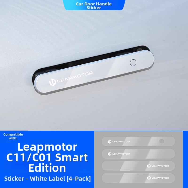 Svietiaca ochranná nálepka na kľučku dverí Leapmotor C11/C01 – epoxidový film proti škrábaniu