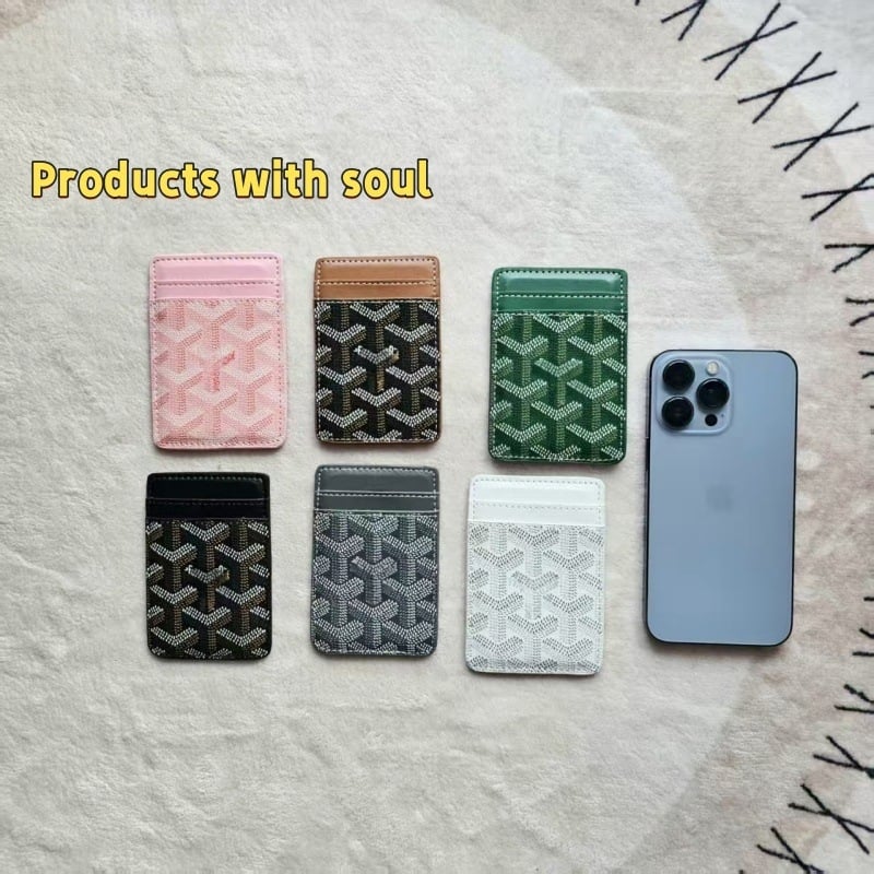 Axiu платнен картодържател за карти с модел кучешки зъби и силно магнитно задържане за MagSafe iPhone