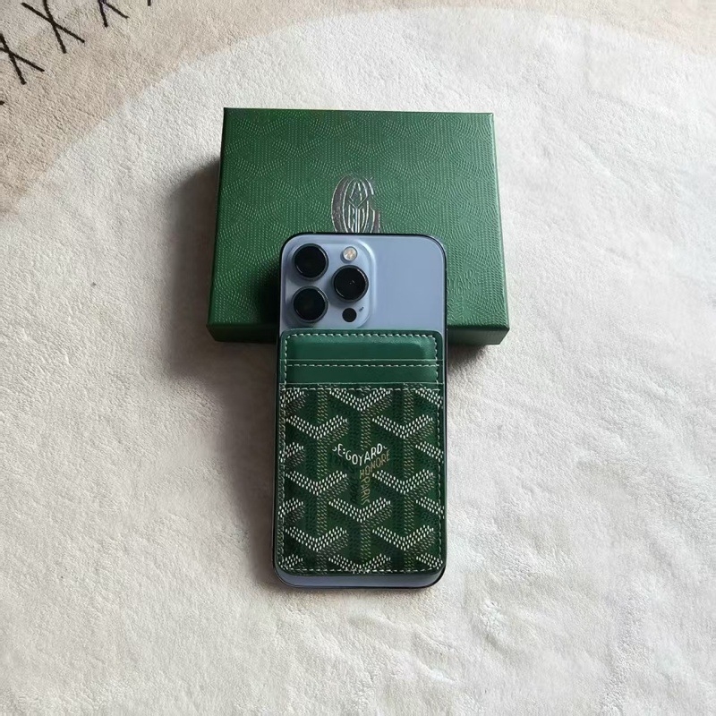 Axiu платнен картодържател за карти с модел кучешки зъби и силно магнитно задържане за MagSafe iPhone