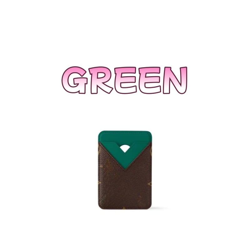 Axiu платнен картодържател за карти с модел кучешки зъби и силно магнитно задържане за MagSafe iPhone