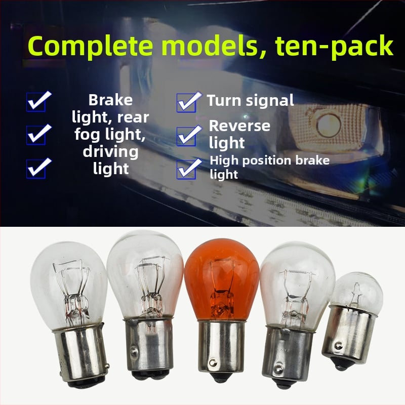 Galinio žibinto lemputė, aukštos stabosios šviesos, 12V/24V, skirta automobiliams ir sunkvežimiams