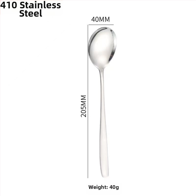 Σετ μαχαιροπίρουνα από ανοξείδωτο ατσάλι 304, κορεακό στυλ, φινίρισμα καθρέφτης, δυνατότητα λογότυπου