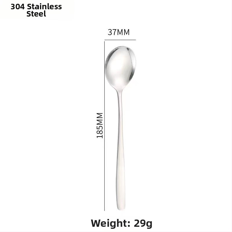 Σετ μαχαιροπίρουνα από ανοξείδωτο ατσάλι 304, κορεακό στυλ, φινίρισμα καθρέφτης, δυνατότητα λογότυπου