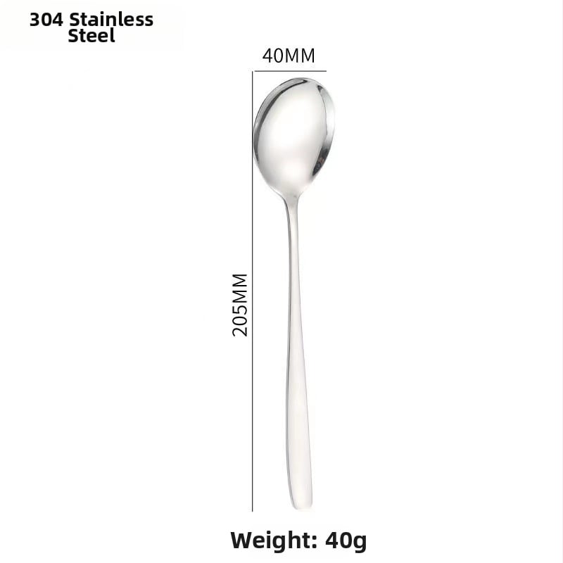 Σετ μαχαιροπίρουνα από ανοξείδωτο ατσάλι 304, κορεακό στυλ, φινίρισμα καθρέφτης, δυνατότητα λογότυπου