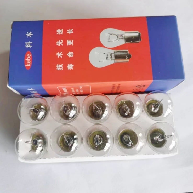 Automobilio stabdymo ir važiavimo lemputė – dvigubo ir vieno siūlo, 12–24V, universali suderinamumas