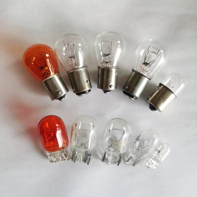 Automobilio stabdymo ir važiavimo lemputė – dvigubo ir vieno siūlo, 12–24V, universali suderinamumas