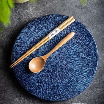 Ravni tanjur, materijal: svila, oblik: kružan, površina: sprej boja, uzorak: 69850, stil: moderni minimalistički