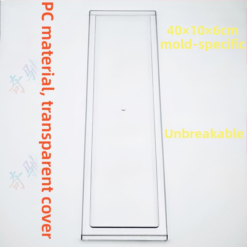 Pravouhlá nerezová oceľová forma na torty s viečkom, na tiramisu mousse cheesecake