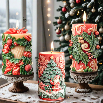 Dili silikónová forma na sviečky, nepravidelný tvar, Opp bag balenie