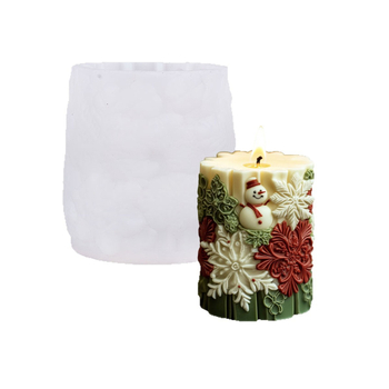 Dili silikónová forma na sviečky, nepravidelný tvar, Opp bag balenie