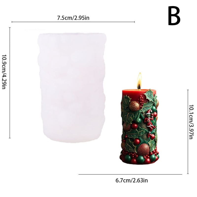 Dili silikónová forma na sviečky, nepravidelný tvar, Opp bag balenie