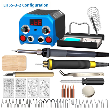 Pengji Pyrography Pero pre Drevo – s gumovou rukoväťou, 110/220V, určené pre pyrographiu