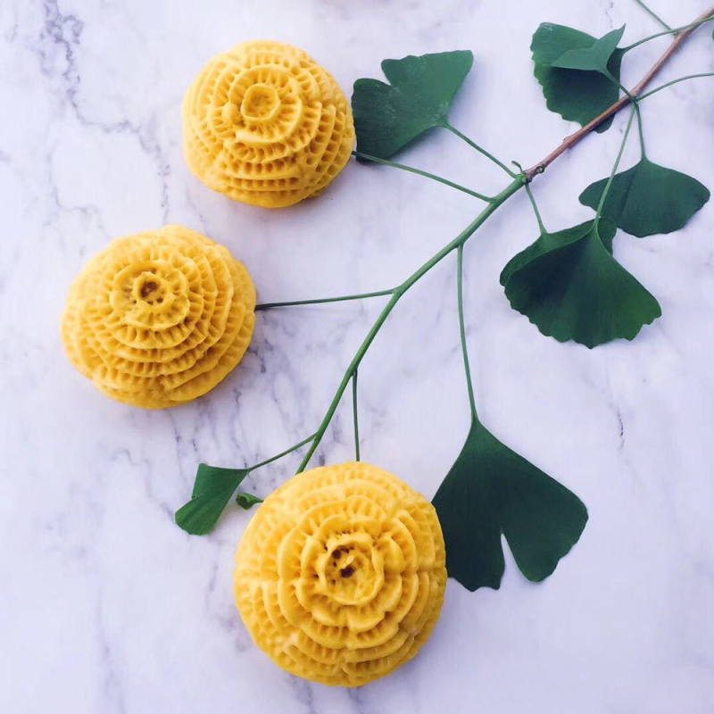 Formă de copt din oțel inoxidabil, formă neregulată, pentru prăjituri și chifle, ambalaj din plastic