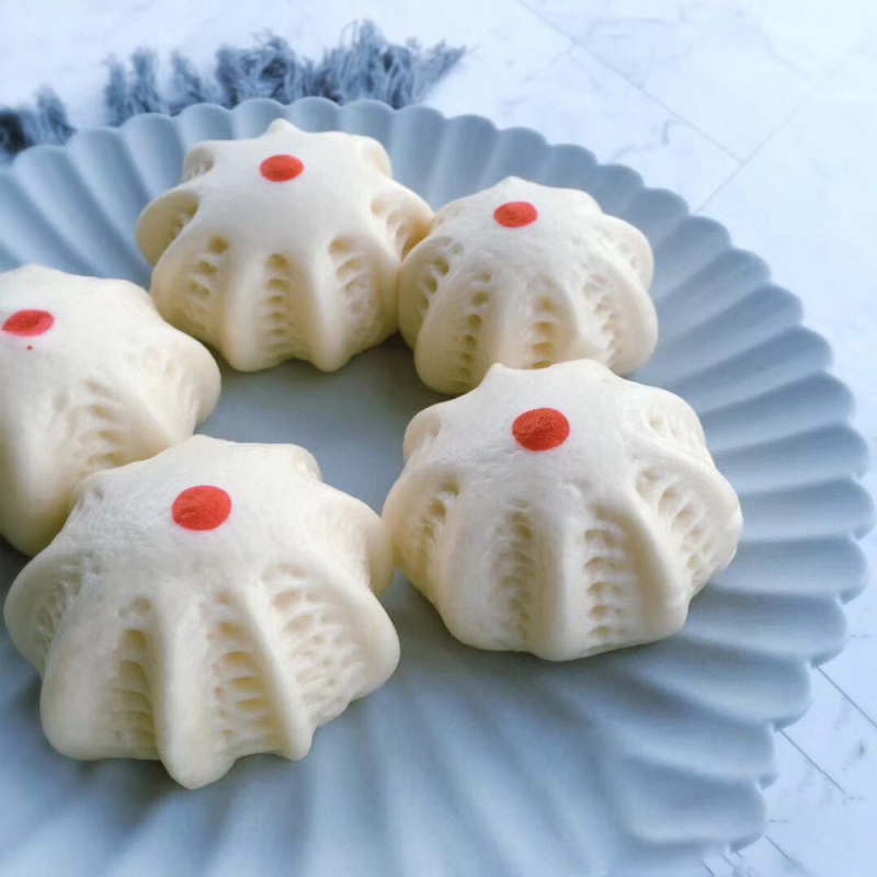 Formă de copt din oțel inoxidabil, formă neregulată, pentru prăjituri și chifle, ambalaj din plastic