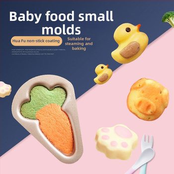 Yangchen forma na pečenie z karbónovej ocele – nepravidelné tvar, forma na koláče, 50 ks v balení