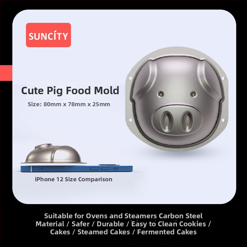 Yangchen forma na pečenie z karbónovej ocele – nepravidelné tvar, forma na koláče, 50 ks v balení