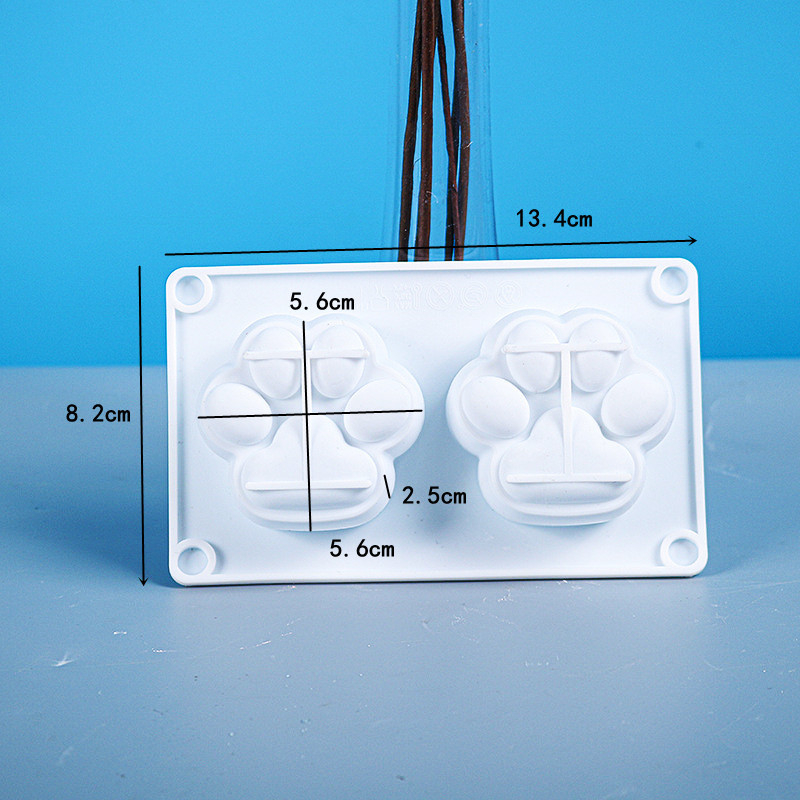 Formă din silicon cu 6 cavități în formă de iepuraș pentru budincă și jeleu – silicon alimentar, pentru coacere
