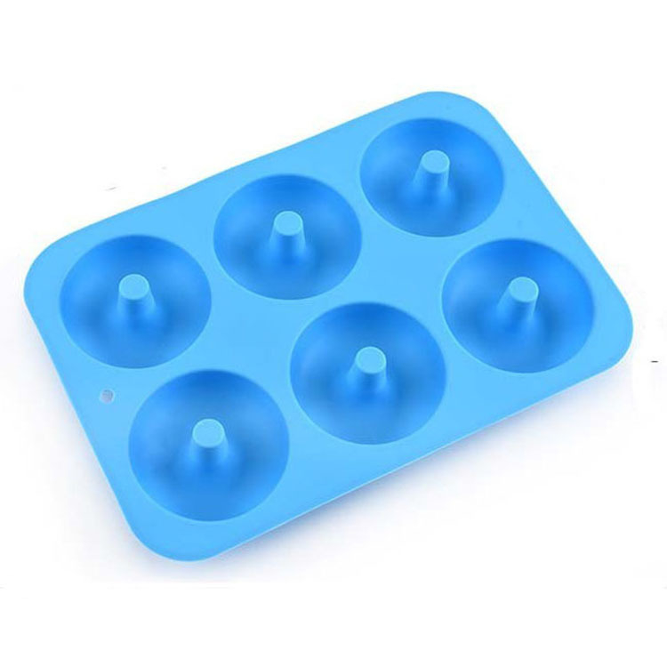 Green Garden Formă din silicon cu 6 cavități, rotundă, alimentară, rezistentă la temperaturi înalte