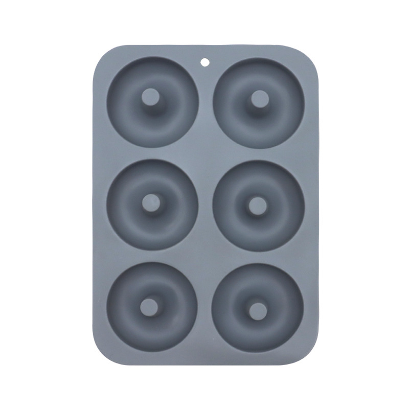 Green Garden Formă din silicon cu 6 cavități, rotundă, alimentară, rezistentă la temperaturi înalte