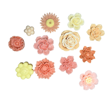 Silikónová forma na koláče s nepravidelným tvarom – vhodná na aromaterapeutické sviečky, difúzne kamene, mydlo a živice