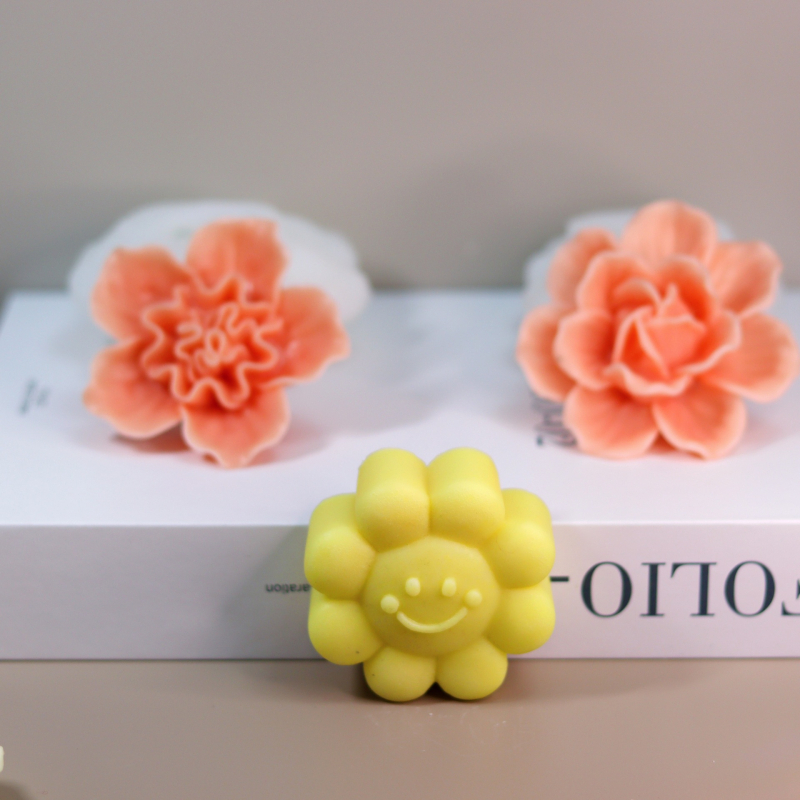 Silikónová forma na koláče s nepravidelným tvarom – vhodná na aromaterapeutické sviečky, difúzne kamene, mydlo a živice