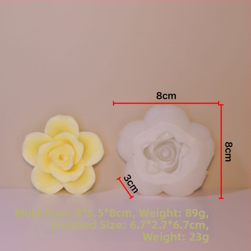 Silikónová forma na koláče s nepravidelným tvarom – vhodná na aromaterapeutické sviečky, difúzne kamene, mydlo a živice