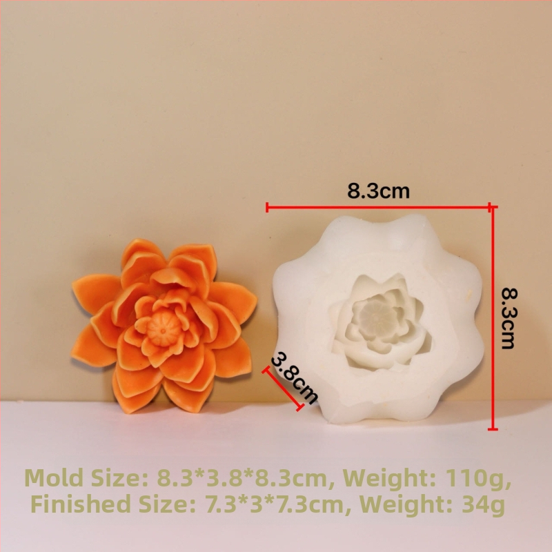 Silikónová forma na koláče s nepravidelným tvarom – vhodná na aromaterapeutické sviečky, difúzne kamene, mydlo a živice